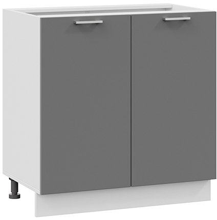 

Шкаф напольный Трия Габриэлла 1Н8 (белый/титан)