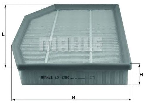 

Воздушный фильтр Mahle Knecht LX1250