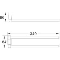 Держатель для полотенца Shevanik SG5707