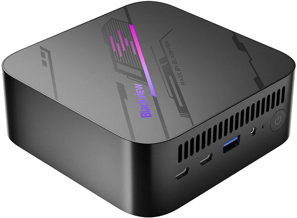 

Компактный компьютер Blackview MP100 Ryzen 7 5700U 32GB+1TB (темно-серый)