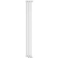 Стальной трубчатый радиатор Сунержа Эстет-11 EU50 1200х135 3 секции (матовый белый)