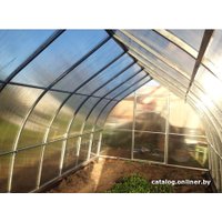Теплица Завод теплиц Гарант Капелька 6 м (4 мм поликарбонат)