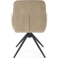 Стул с подлокотниками Halmar K574 (темно-бежевый)