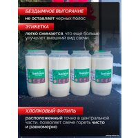 Набор свечей Bolsius Ритуальные масляные Copmo rc5 rspo mb 5 дней горения (белый)