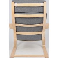 Интерьерное кресло AksHome Relax (ткань, серый QS-9)