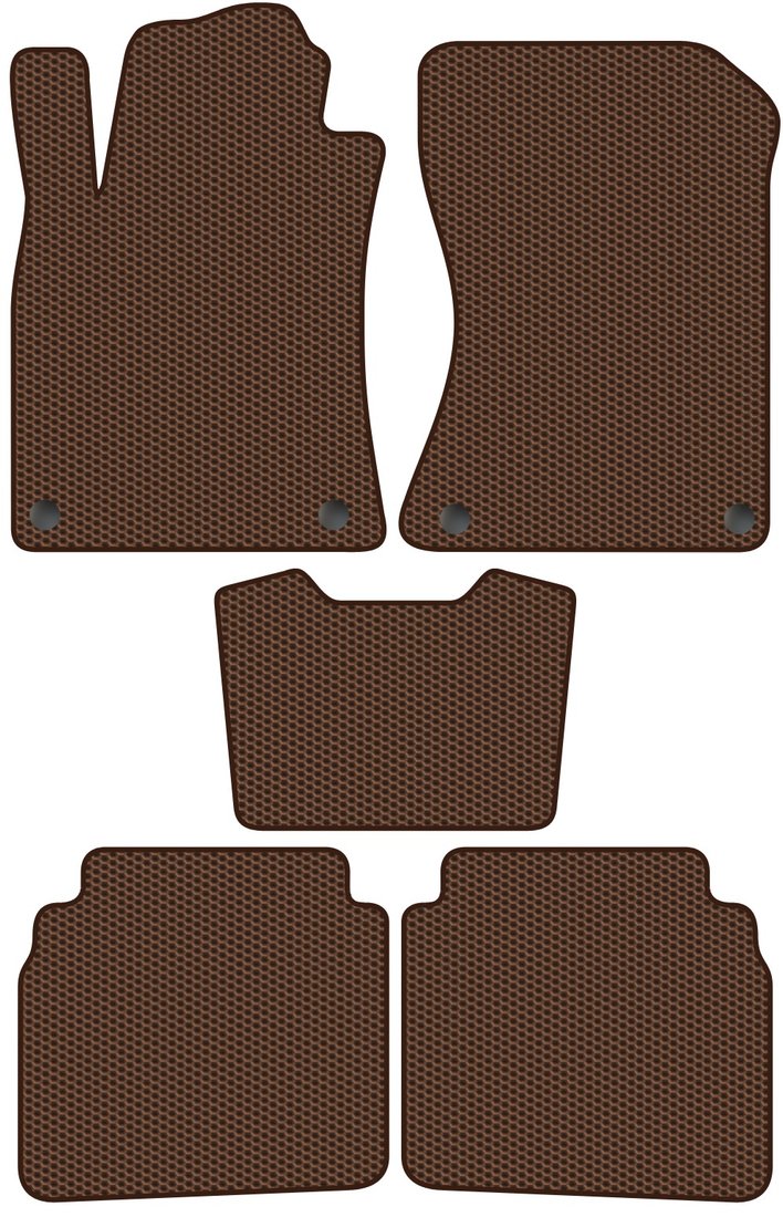 

Комплект ковриков для авто Alicosta Nissan ALTIMA VI (седан / L34) 2018 - Н.В. (коричневый, сота)