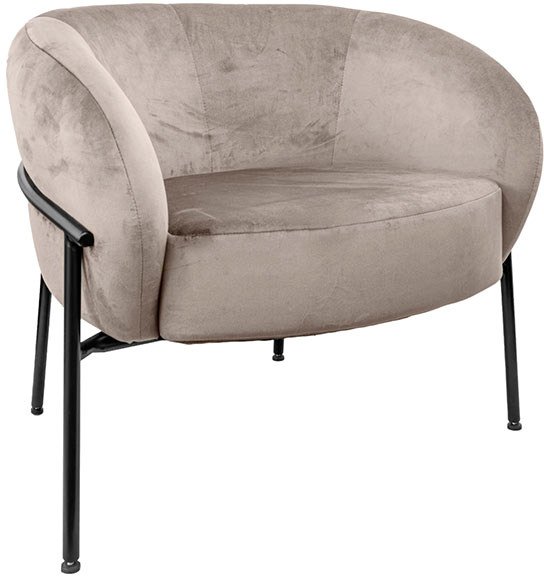 

Стул King Style 110 Lounge (велюр, кремовый)