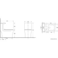 Унитаз напольный WeltWasser Glanbach 001 GL-WT