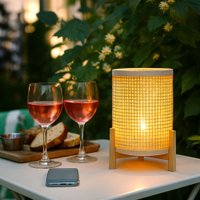 Настольная лампа AksHome AKS тип 1 1LED (натуральное дерево)