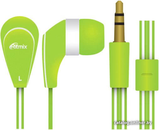 Наушники Ritmix RH-181 (зеленый)