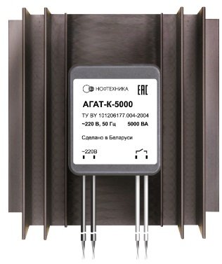 

Светорегулятор (диммер) Ноотехника Агат-К-5000