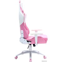 Игровое (геймерское) кресло Zone51 Kitty (розовый/белый)
