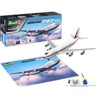 Сборная модель Revell 05686 с моделью самолета Boeing 747-100 50th Anniversary