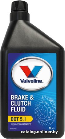 Тормозная жидкость Valvoline Brake & Clutch Fluid DOT 5.1 1л