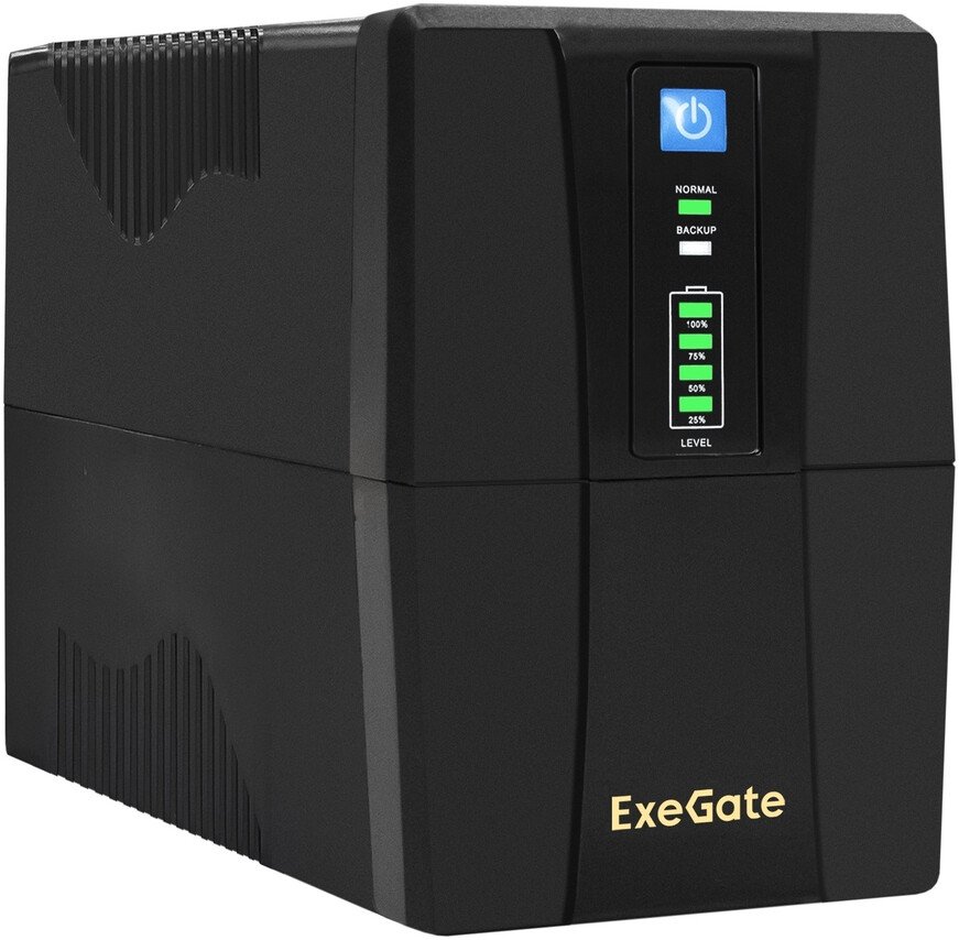 

Источник бесперебойного питания ExeGate Power Back BNB-850.LED.AVR.C13.RJ.USB