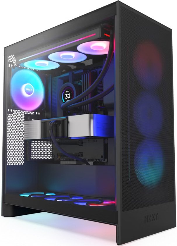 

Корпус NZXT H7 Flow RGB 2024 CM-H72FB-R1