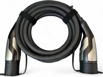 Кабель EVCar Type2 - Type2 (32A, 22кВт, 5м)