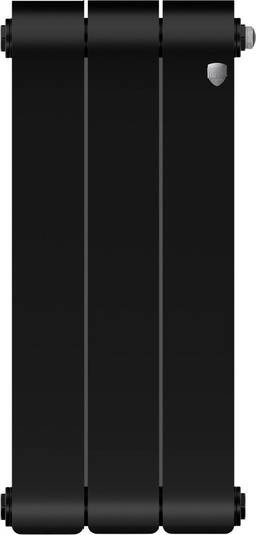 Биметаллический радиатор Royal Thermo Infinity 500 Noir Sable (3 секции)