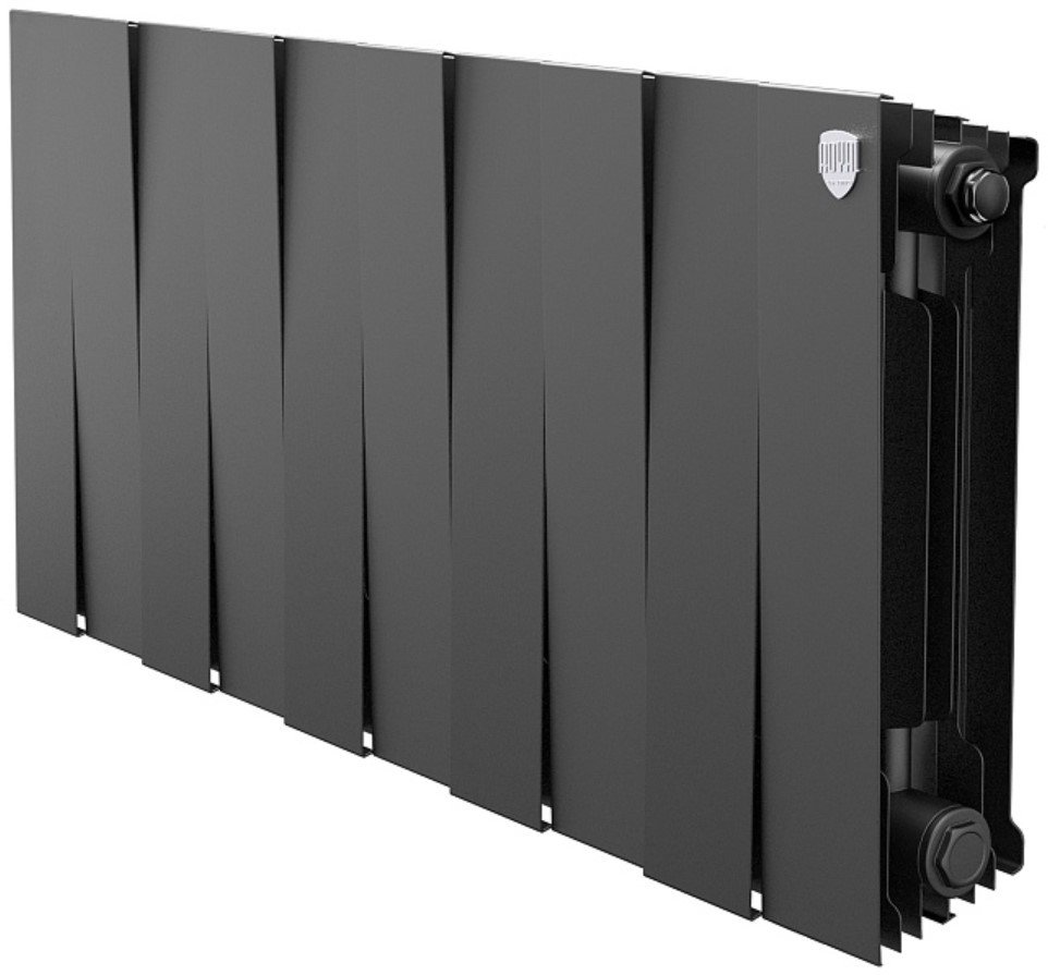 Биметаллический радиатор Royal Thermo PianoForte 300 Noir Sable (10 секций)