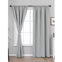 Комплект штор Mio Tesoro Блэкаут 300x250 (2шт, светло-серый)