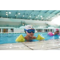 Очки для плавания ARENA Spider Kids Mask 004287 100 (голубой/синий)