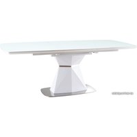 Кухонный стол Signal Cortez 160/210x90 (белый матовый)