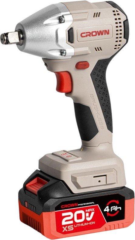 

Гайковерт Crown CT22046XS-4 BMC (с 2-мя АКБ, кейс)