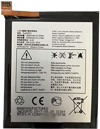 

Аккумулятор для телефона Копия Alcatel TLP029C7/TLP029C1