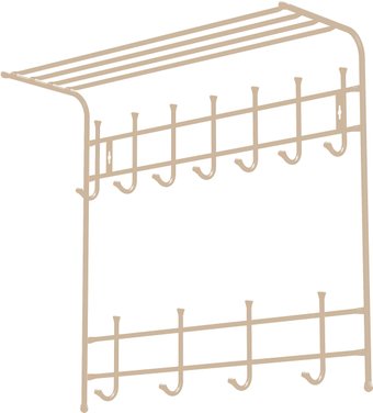 Вешалка для одежды Ника ВПТ11/БЖ (бежевый металлик)