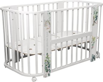 Indigo Baby Line 5 в 1 с поперечным маятником (листочки)