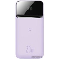 Внешний аккумулятор Baseus Magnetic Wireless Fast charging 10000mAh 20W (сиреневый)