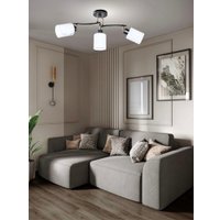 Припотолочная люстра Aitin Pro НПБ 02-3x40-101 51171/3 (черный)