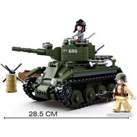 Конструктор Sluban Боевой танк M38-B0686