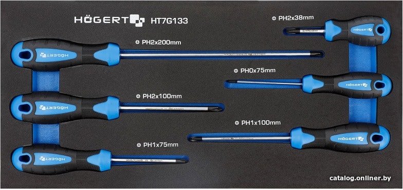 Набор отверток Hoegert Technik HT7G133 (6 предметов)