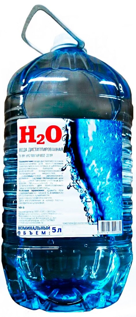 

Дистиллированная вода Евро Синтез VD-5 5л