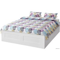 Кровать Ikea Бримнэс 200x160 (белый) 704.852.11