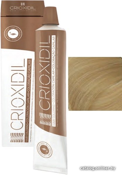 Крем-краска для волос Crioxidil Silk Color 10tc натуральный блонд