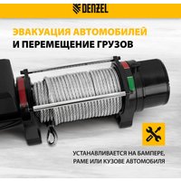 Лебедка автомобильная Denzel LB-3000