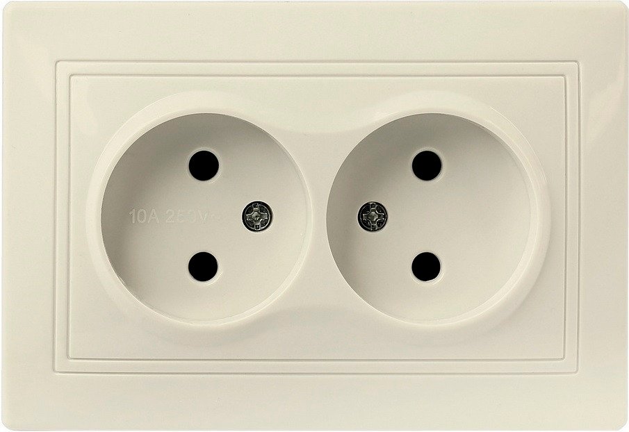 Розетка SmartBuy Венера SBE-01i-10-S2-N-c