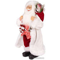 Статуэтка Maxitoys Дед Мороз в длинной белой шубке и красной жилетке MT-150323-2-60