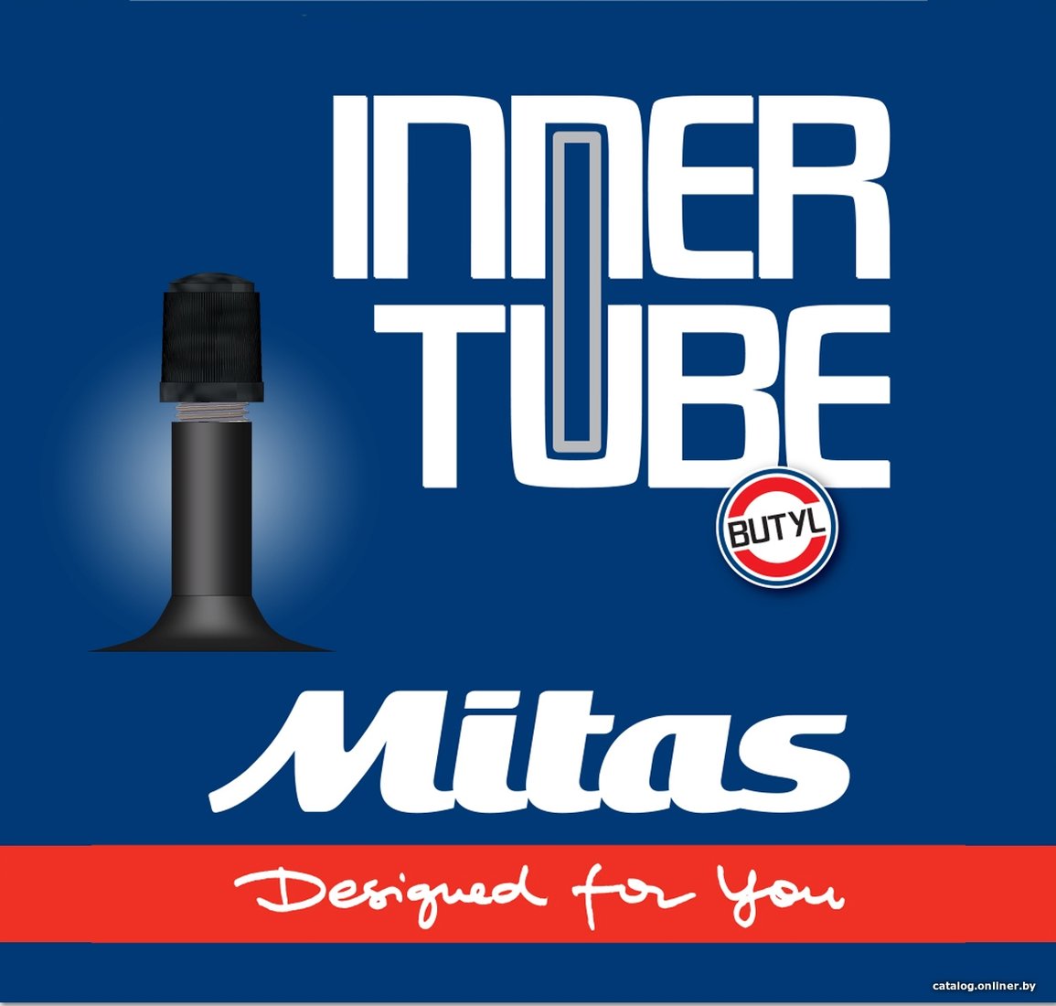 Велокамера Mitas AV48 47/62-406 20x1.75-2.45 5-10340144