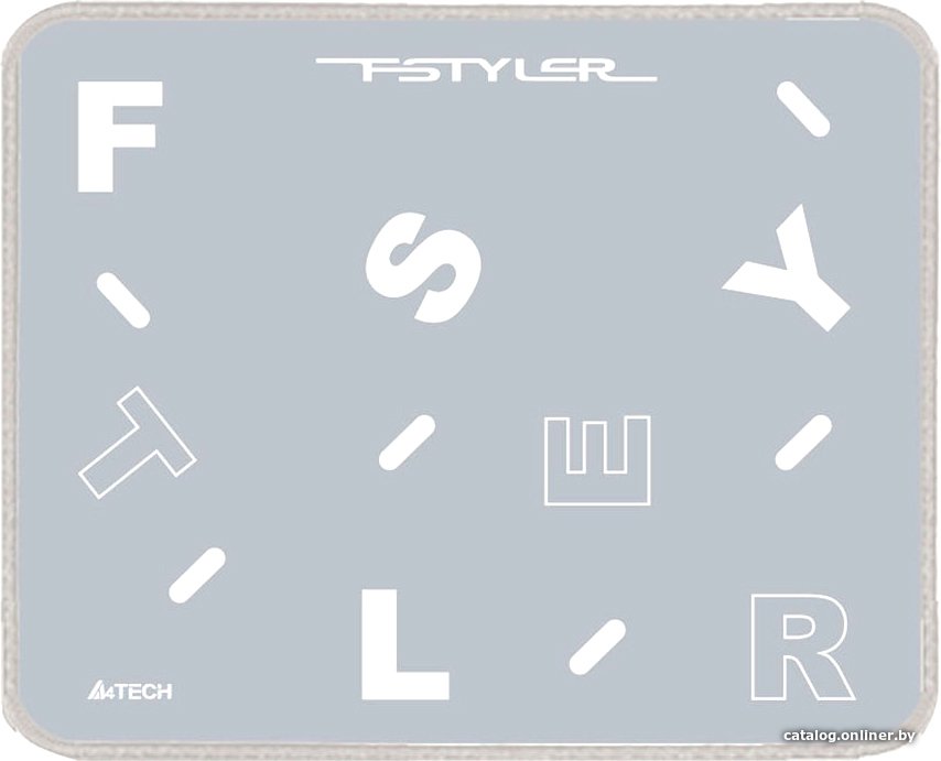 Коврик для мыши A4Tech FStyler FP25 (серебристый)
