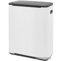 Система сортировки мусора Brabantia Bo Touch Bin 2x30 л (белый)