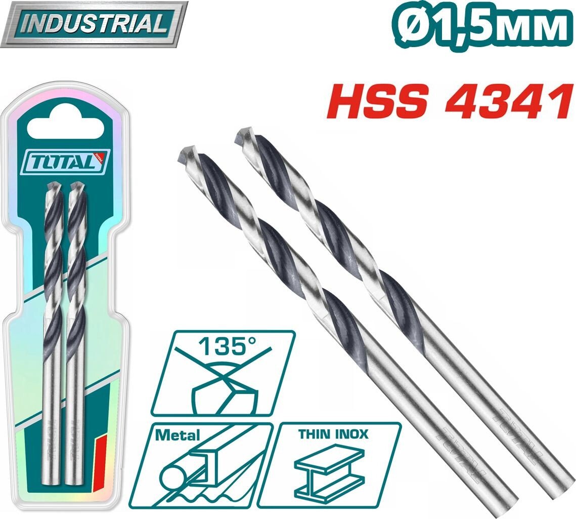 

Набор сверл Total TAC1200154