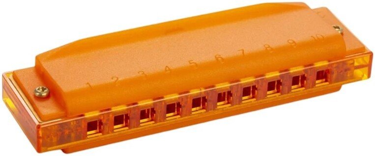 Губная гармошка Hohner Translucent Orange