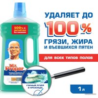 Средство для напольных покрытий Mr. Proper Горный ручей и прохлада 1 л