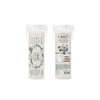 Ватные диски Lino Хлопко-льняные 2-х слойные перфорированы по краям (100 шт)