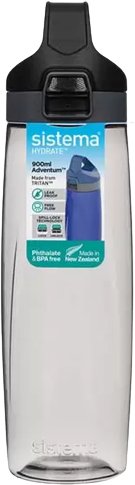 Бутылка для воды Sistema 680 (черный)
