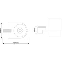 Набор аксессуаров для ванной Lauter 21SH2062 + 21SH42092 + 21SH2092 + 21SH42012 (Matt Black, 4 предмета)
