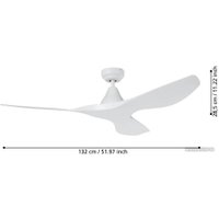 Вентилятор Eglo Portsea 35107